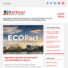 Aggregate Industries launches green concrete ECOPact in the UK |  Profab Access proves its worth at One Bishopsgate Plaza